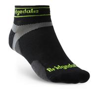 Bridgedale Men's Ultra-Lightweight T2 Merino Low Run Socks {BR-710203} - Black - Large