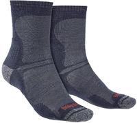 Hiking Ultralight T2 Merino Wool Performance Crew Socks Bridgedale Navy 12-14