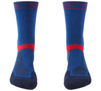 Bridgedale Mid-season Weight T2 Merino Sport Socks Blue EU 44-47 Men UK 9-11.5 Blue