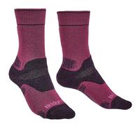Bridgedale Womens Hike Midweight Performance Sock: Berry/Plum: L Size: