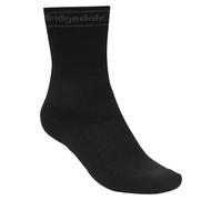 Bridgedale Mtb/gravel Midweight Merino Sport Boot Long Socks UK 12 Black