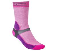 Bridgedale Summer Weight T2 Coolmax Sport Socks UK 9-11.5 Pink / Purple