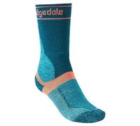 Bridgedale MTB Winter-Weight T2 Merino Sport Ladies Boot Length Mountain Bike Socks - Teal, Large