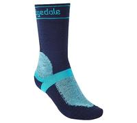 Bridgedale MTB Winter-Weight T2 Merino Sport Ladies Boot Length Mountain Bike Socks - Navy, Small