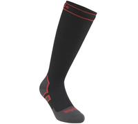 Bridgedale Socks Bridgedale Heavyweight Merino Performance Waterproof Knee Stormsock {BR-710075} - Black/Red - Small