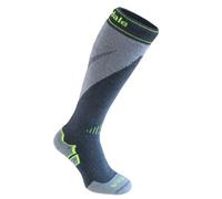 Bridgedale Men's Midweight Plus Ski - Merino Socks, Gunmetal/Stone, Medium