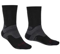 Bridgedale Hike Midweight Performance Sock: Black: L Size: L, Colour: