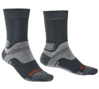 Bridgedale Socks Bridgedale Men's Midweight Merino Performance Hiking Socks {BR-710169} - Gunmetal Grey - Large