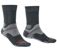 Bridgedale Socks Bridgedale Men's Midweight Merino Performance Hiking Socks {BR-710169} - Gunmetal Grey - Medium