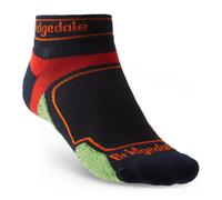 Bridgedale Socks Bridgedale Men's Ultra-Lightweight T2 Coolmax Mini Crew Trail Run Socks - Uk: 6-8.5, Navy Blue