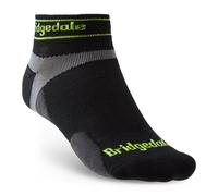 Bridgedale Socks Bridgedale Men's Ultra-Lightweight T2 Merino Low Run Socks - Uk: 12-14, Black