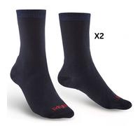 Bridgedale Socks Bridgedale Women's Ultra-Lightweight Coolmax Performance Liner Socks Twin Pack - Uk: 7-8.5, Navy Blue
