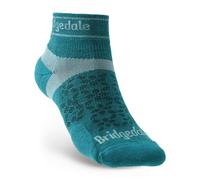Bridgedale Socks Bridgedale Women's Ultra-Lightweight T2 Merino Low Run Socks {BR-710204} - Teal Blue - Medium