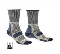 Bridgedale Mens Light Cotton Cool Hiking Socks Green M