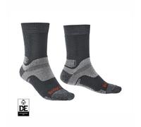 Bridgedale Socks Mens Hike Midweight Merino Performance Boot Gunmetal 710169