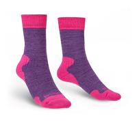 Bridgedale Socks Womens Explorer Heavyweight Merino Boot Purple Marl 710623