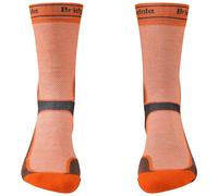 Bridgedale Summer Weight T2 Coolmax Sport Socks UK 12 Orange / Grey