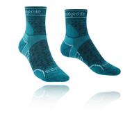 Bridgedale 1 Pack Ladies Trail Lightweight T2 Merino Wool 3/4 Sport Socks - 3-4.5 UK - Teal