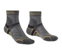 Bridgedale TRAIL RUN men's Lightweight T2 Merino Sport 3/4 Crew socks Targeted Cushioning Y heel prevent slippage Running Ultra Events