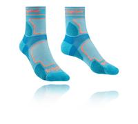 Bridgedale TRAIL RUN Ultralight T2 Coolmax Sport 3/4 Crew-Women's- Medium-Blue