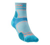 Bridgedale Trail Run Ultra Light T2 Coolmax Sport Women's 3/4 Crew Socks - SS25