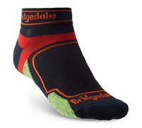 Bridgedale TRAIL RUN Ultralight T2 Coolmax Sport Low-Men's- Medium-Navy
