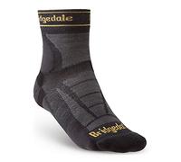 Bridgedale TRAIL RUN Ultralight T2 Merino Sport 3/4 Crew-Men's- Medium-Gunmetal