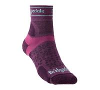 Bridgedale TRAIL RUN Ultralight T2 Merino Sport 3/4 Crew-Women's- Medium-Damson