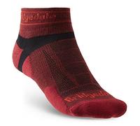 Bridgedale TRAIL RUN Ultralight T2 Merino Sport Low-Men's- Medium-Red