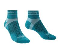 Bridgedale TRAIL RUN Ultralight T2 Merino Sport Low-Women's- Large-Teal