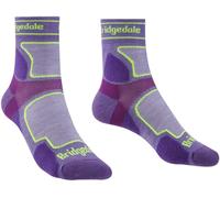 Bridgedale TRAIL RUN Women's Ultralight T2 Coolmax Non wool Sport Running 3/4