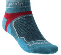 Bridgedale TRAIL RUN Ultralight T2 Coolmax Sport Low-Men's- Medium-Blue