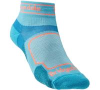 Bridgedale TRAIL RUN Ultralight T2 Coolmax Sport Low-Women's- Medium-Blue