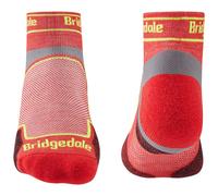 Bridgedale TRAIL RUN Ultralight T2 Coolmax Sport Low-Men's- Medium-Red