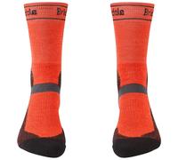 Bridgedale Winter Weight T2 Merino Sport Socks UK 3-5.5 Orange / Black