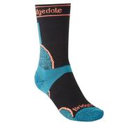 Bridgedale Womens 710350/845/L Socks, Black, L EU