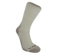 Bridgedale Womens Bamboo Crew Socks Beige M