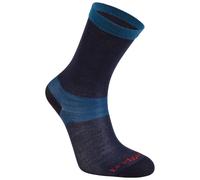 Bridgedale Womens Liner Base Layer Coolmax Boot X 2 Socks, Navy, L EU