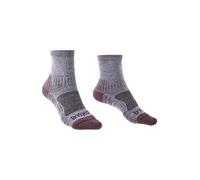 Bridgedale Womens Hike Lightweight Merino Endurance Ankle Original Socks, Heather/Damson, L EU