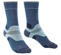Bridgedale HIKE Midweight Merino Performance Boot Original-Women's- Medium-Blue / Sky