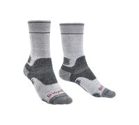 Bridgedale Women's Hike Midweight Merino Performance Boot Socks (Silver Grey)