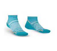 Bridgedale Womens Hike Socks Ultralight T2 Coolmax Performance Low Sock L Teal