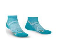 Bridgedale Womens Hike Ultralight T2 Coolmax Performance Low Sock: Tea