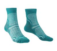 Bridgedale HIKE Ultralight T2 Merino Performance Original Crew-Women's- Small-Teal