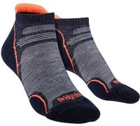 Bridgedale - Womens Hiking Merino Low Socks - Navy / Candy Merino Wool - Size 7-8.5 (UK Shoe)