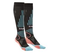 Bridgedale Womens Ladies Performance Lightweight Ski Socks - Multicolour - Size Large