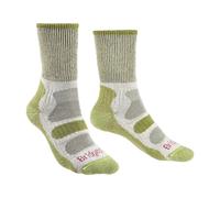Bridgedale Boot Socks - Women's Lightweight Coolmax Comfort (Light Hiker) - Green