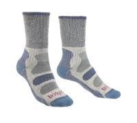 Bridgedale Womens Lightweight Cotton Cool Comfort Hiking Sock - Smoky Blue