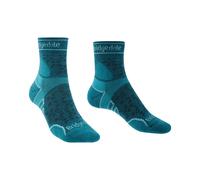 Bridgedale 1 Pack Ladies Trail Lightweight T2 Merino Wool 3/4 Sport Socks - 5-6.5 UK - Teal