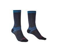 Bridgedale Womens Liner Base Layer Coolmax Boot X 2 Socks, Navy, L EU